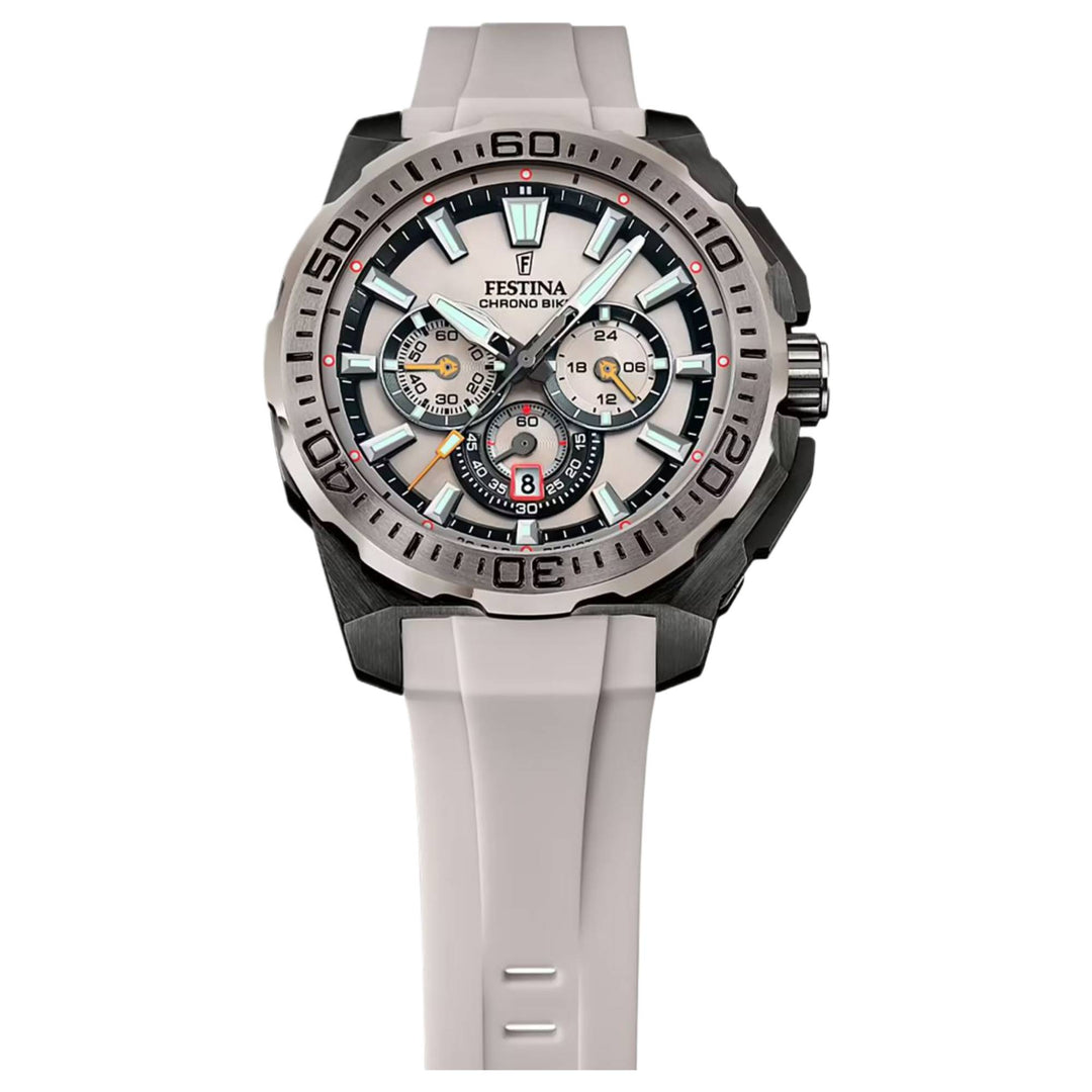 Festina F20726/1 Men's Chrono Bike Rubber Strap Wristwatch