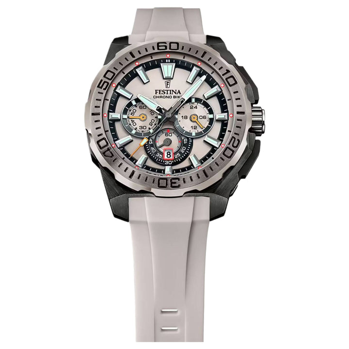 Festina F20726/1 Men's Chrono Bike Rubber Strap Wristwatch