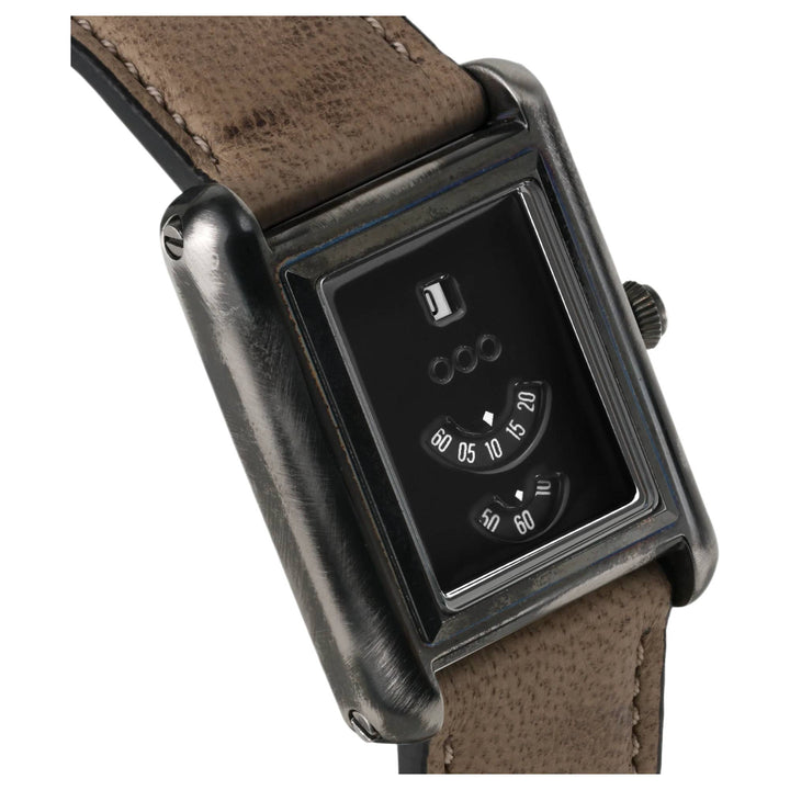 Out Of Order F20BLK.OOO Forma Venti Ultra-Distressed Jumphour Automatic Watch