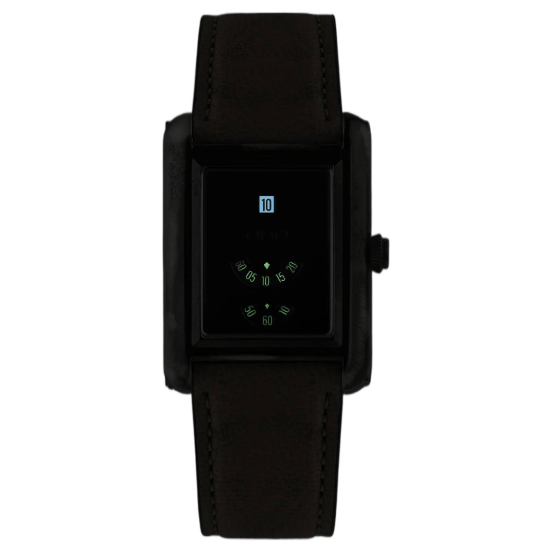 Out Of Order F20BLK.OOO Forma Venti Ultra-Distressed Jumphour Automatic Watch