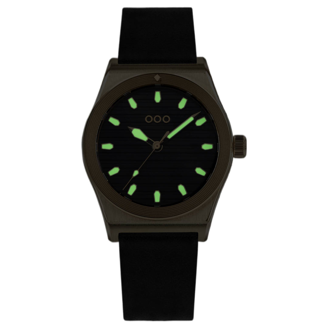Out Of Order F70BLK.7403 Settanta Black Automatic Watch