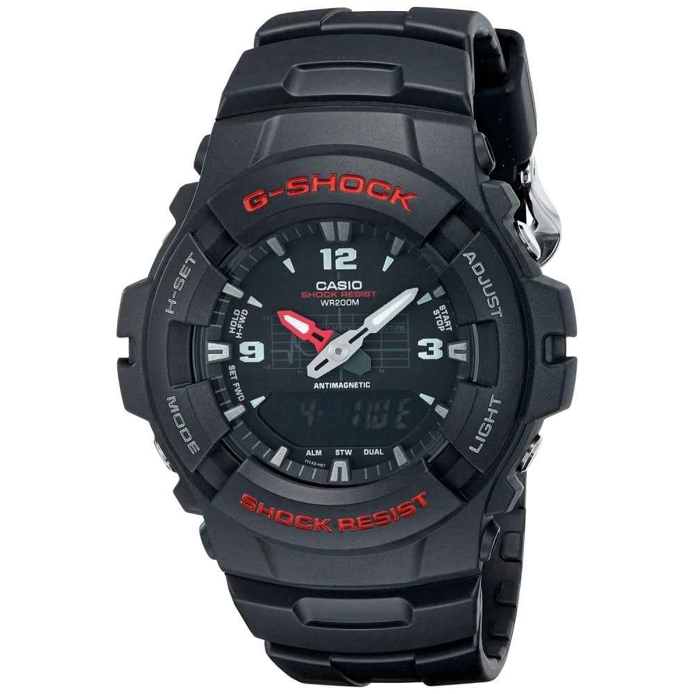 G-Shock G-100-1BVMUR Multifunction Watch