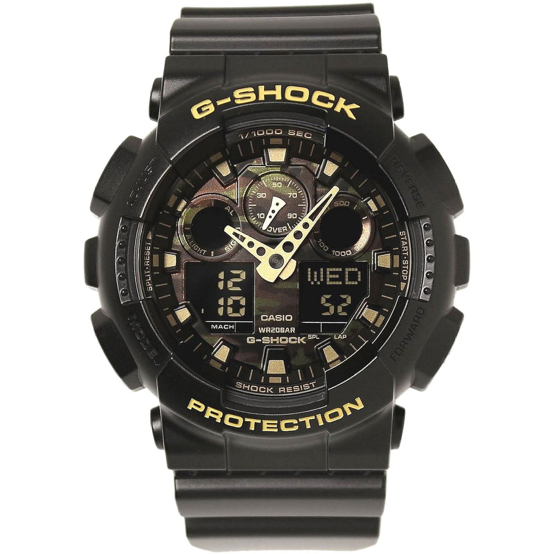 G-Shock GA-100CF-1A9ER G-Shock Alarm Chronograph - H S Johnson