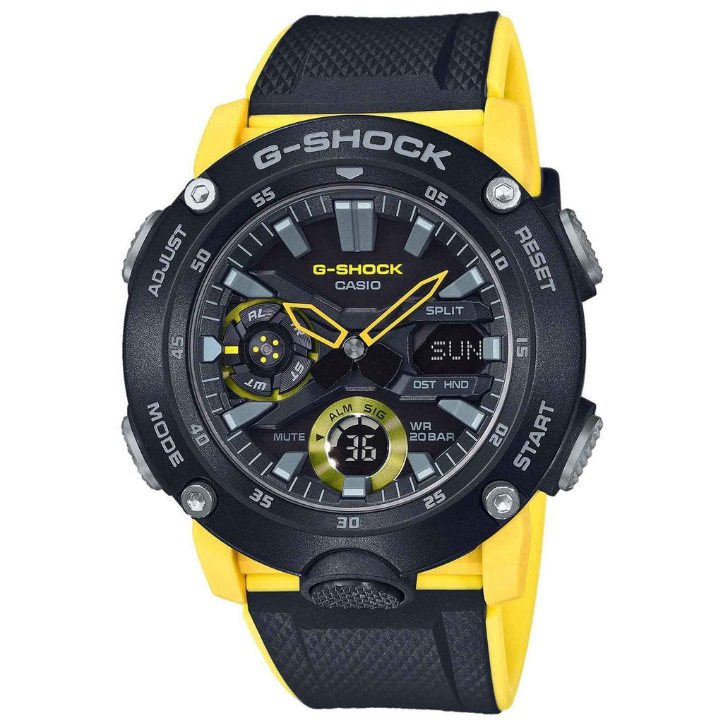 G GA 2000 1A9ER Analogue Digital Function Watch