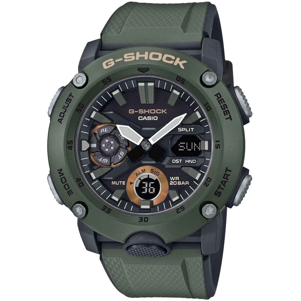 G GA 2000 3AER Carbon Core Guard Watch