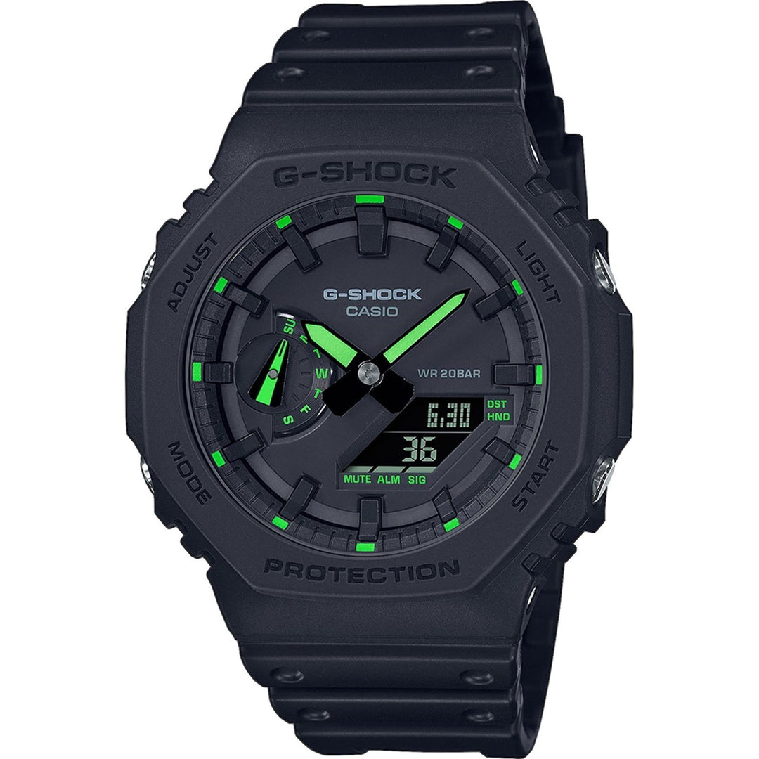 G-Shock GA-2100-1A3ER Utility Black Series Wristwatch - H S Johnson