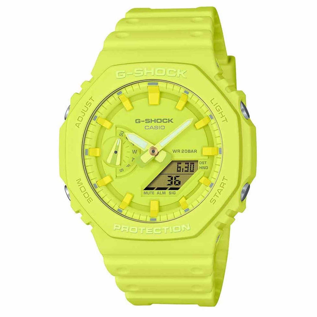 G-Shock GA-2100-9A9ER One Tone 2100 Wristwatch - H S Johnson