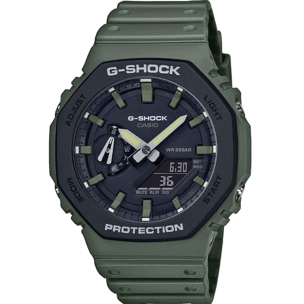 G-Shock GA-2110SU-3AER Layered Bezel Watch