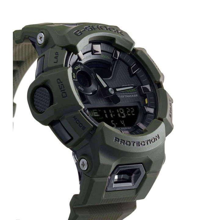 G-Shock GBA-900UU-3AER Urban Utility Green Strap Wristwatch - H S Johnson