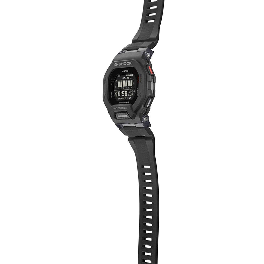 G-Shock GBD-200-1ER Black G-Squad Multifunction LCD Wristwatch - H S Johnson