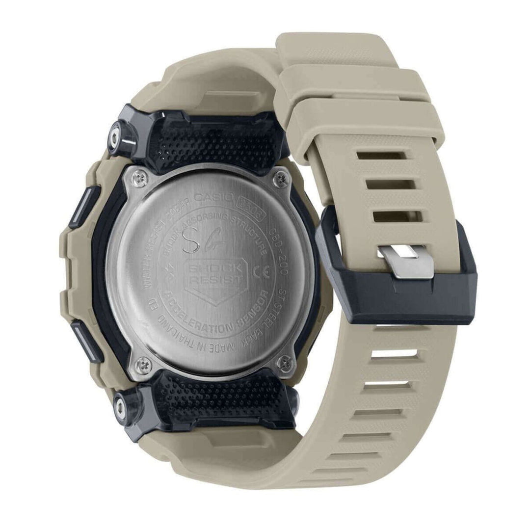 G-Shock GBD-200UU-9ER White G-Squad Multifunction LCD Wristwatch - H S Johnson
