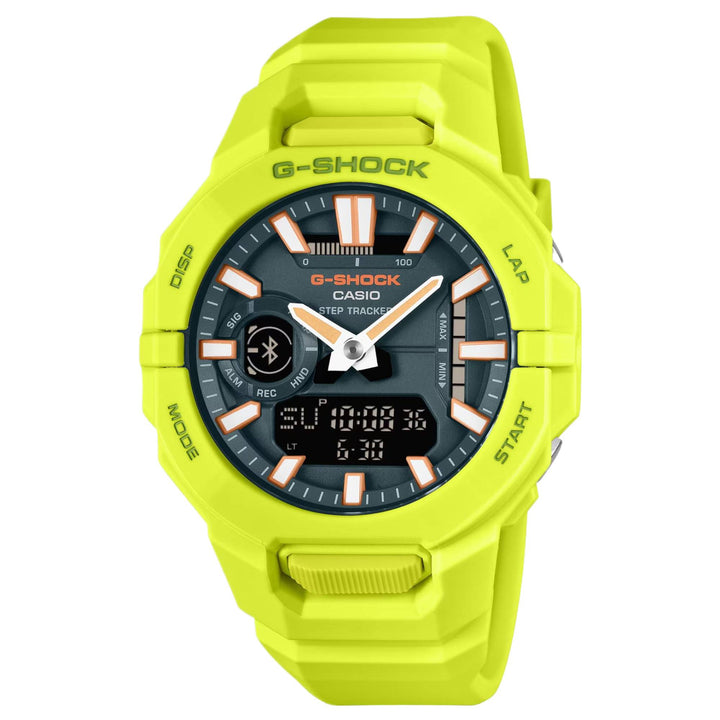 G-Shock GBA-950-9A3ER Analogue/Digital Yellow Strap Watch