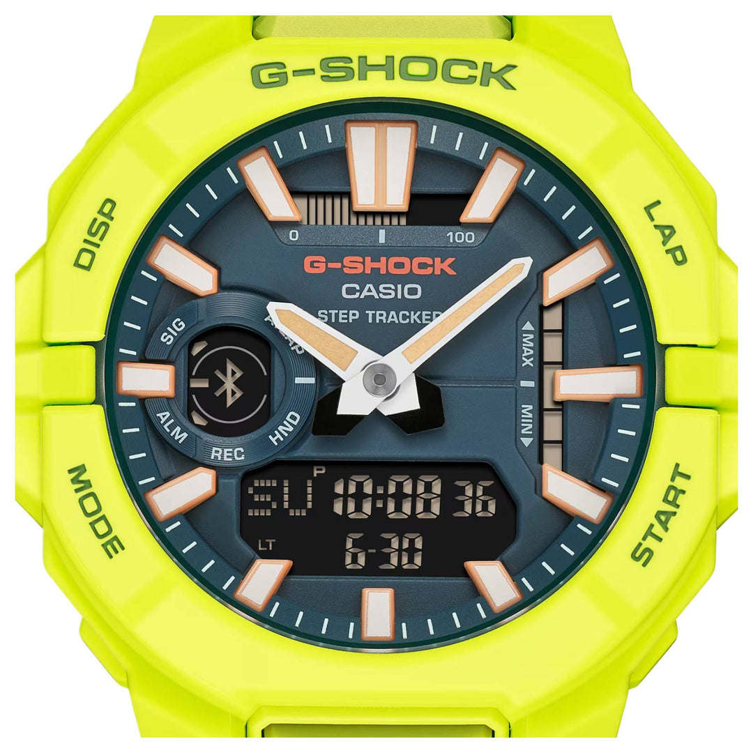 G-Shock GBA-950-9A3ER Analogue/Digital Yellow Strap Watch