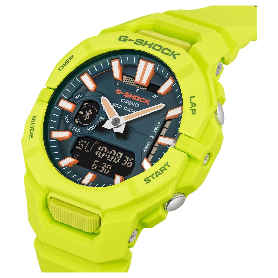 G-Shock GBA-950-9A3ER Analogue/Digital Yellow Strap Watch