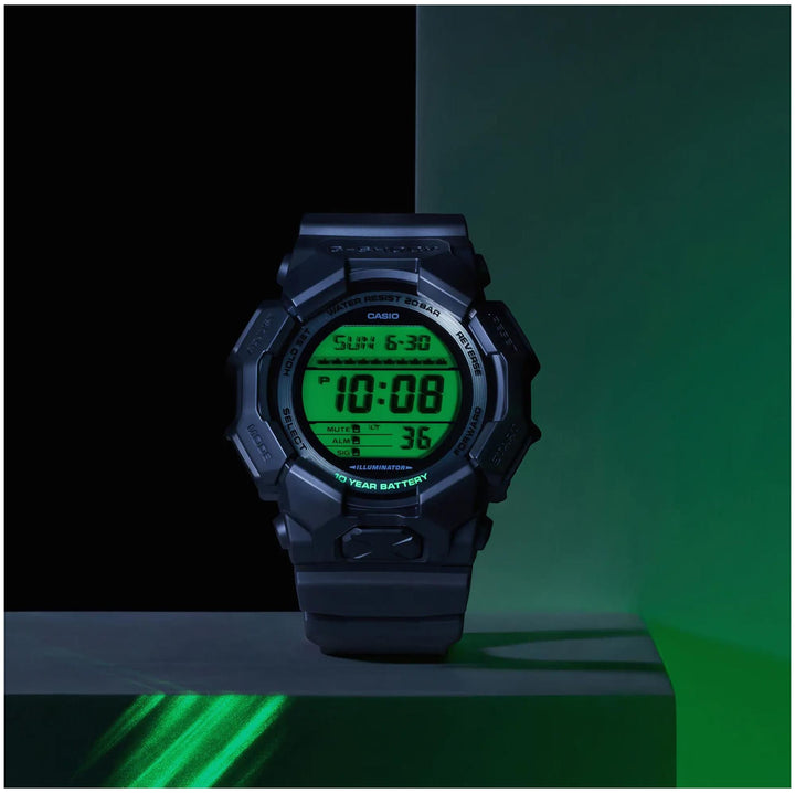 G-Shock GD-010BEG-1ER Black And Electro-Green Series Digital Watch