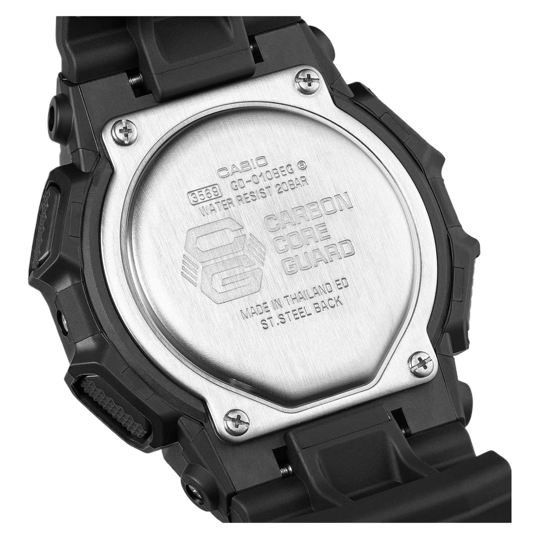 G-Shock GD-010BEG-1ER Black And Electro-Green Series Digital Watch