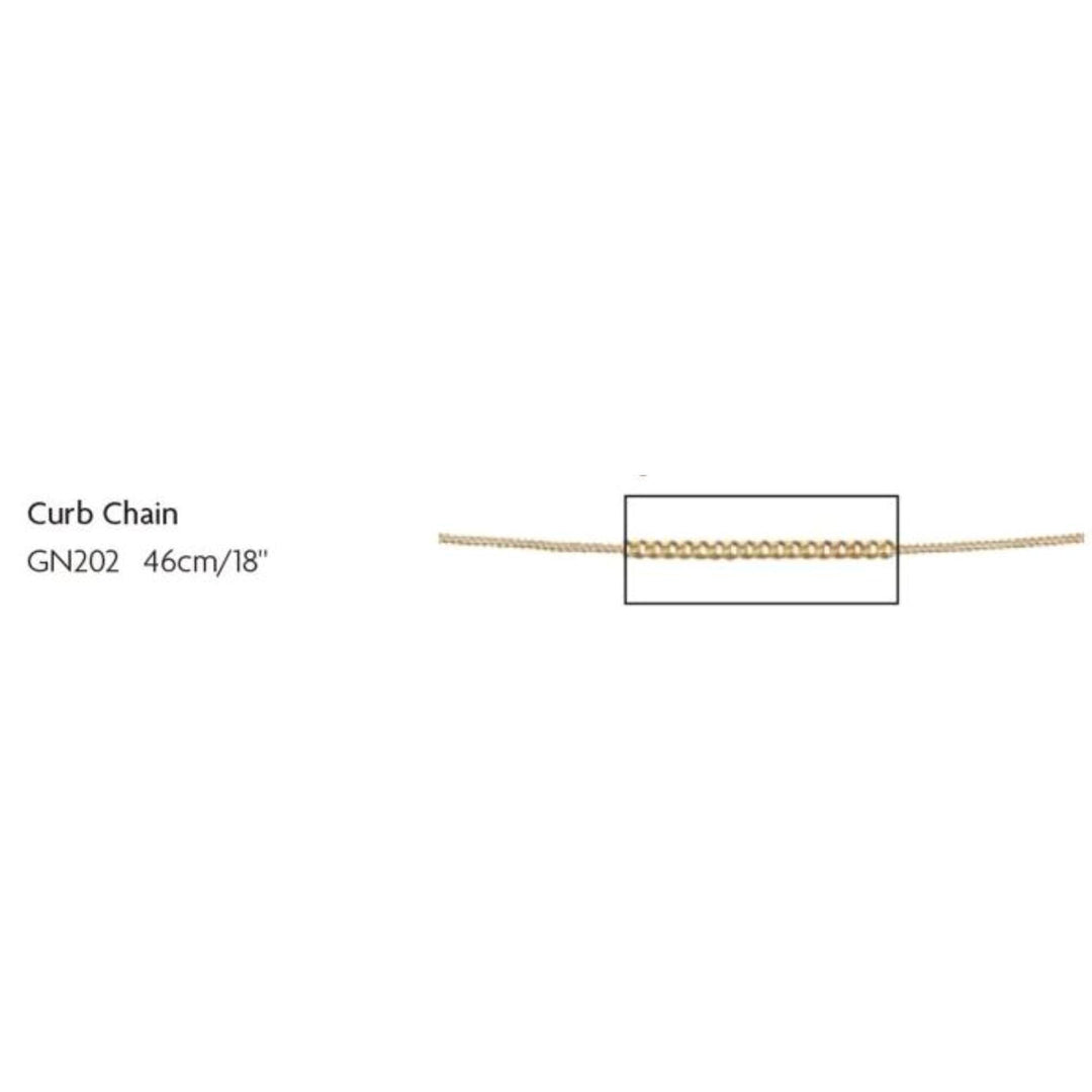 Elements Gold GP942 Large Cross Pendant