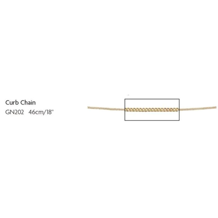 Elements Gold GP942 Large Cross Pendant