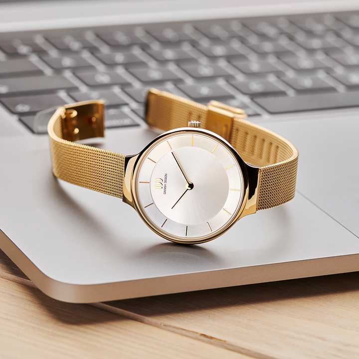 Danish Design IV05Q1272 Georgia Gold Mesh Watch
