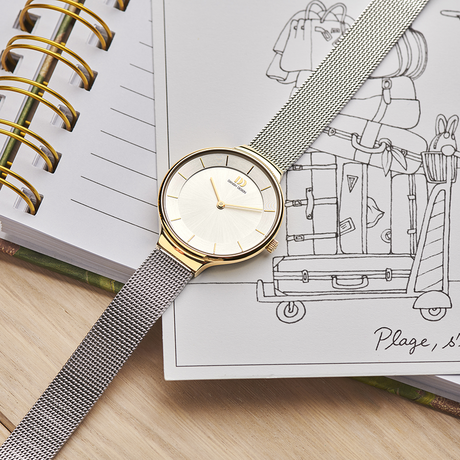 Danish Design IV65Q1272 Georgia Two-Tone Mesh Watch