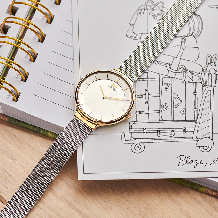 Danish Design IV65Q1272 Georgia Two-Tone Mesh Watch