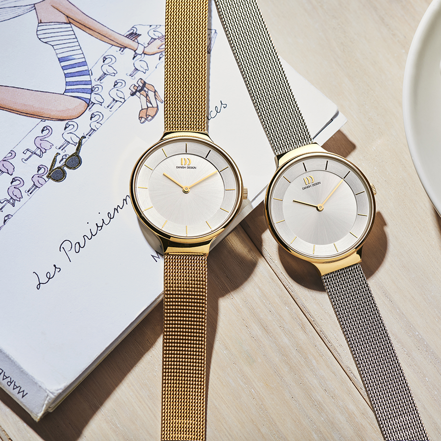 Danish Design IV65Q1277 Tiara Two-tone Stripe Watch