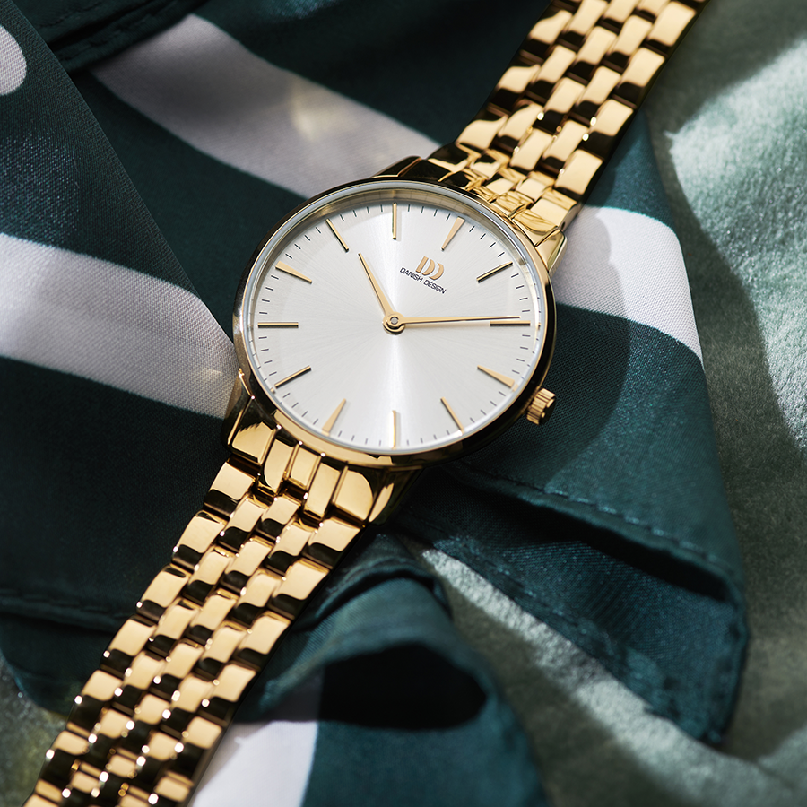 Danish Design IV91Q1251 Akilia Gold Link Medium Watch
