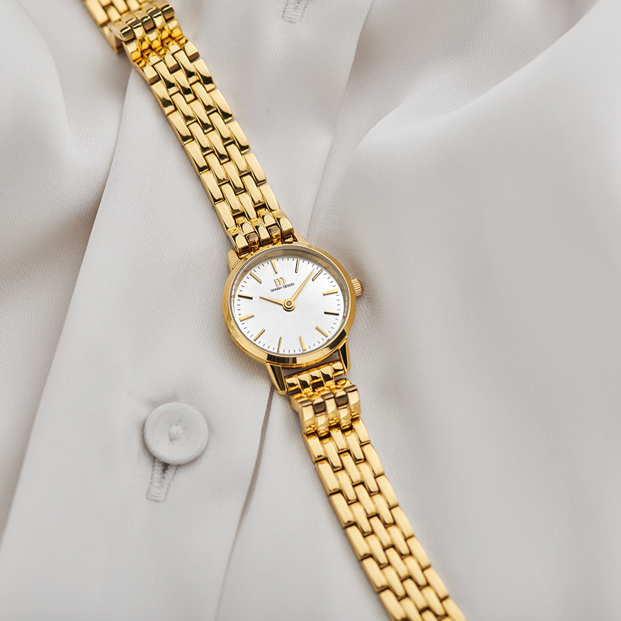 Danish Design IV91Q1268 Akilia Mini Link Gold Watch