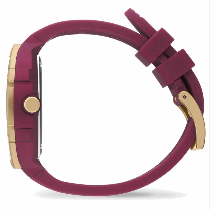 Ice 022868 Boliday Gold Burgundy Wristwatch - H S Johnson