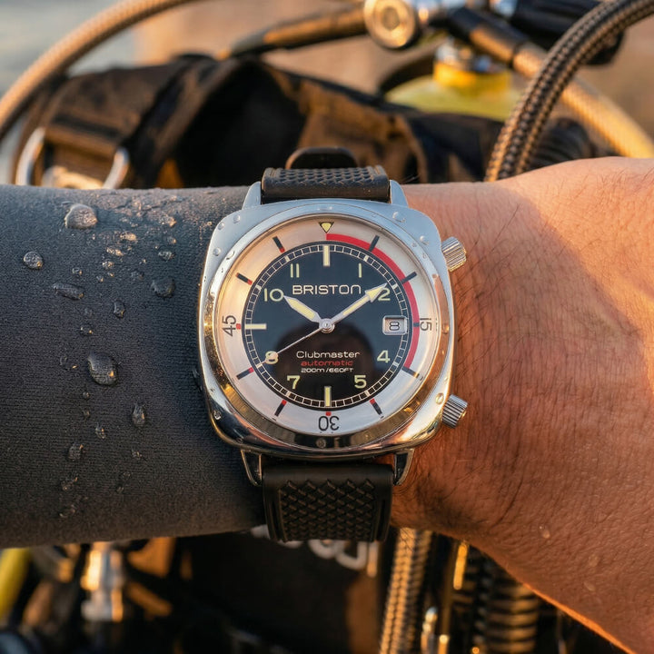 Briston Clubmaster Legend Compressor - Acier - Noir 26642.PS.DC.1.FB Watch