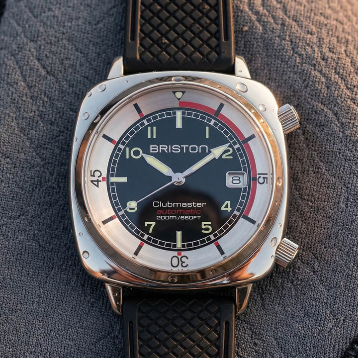 Briston Clubmaster Legend Compressor - Acier - Noir 26642.PS.DC.1.FB Watch