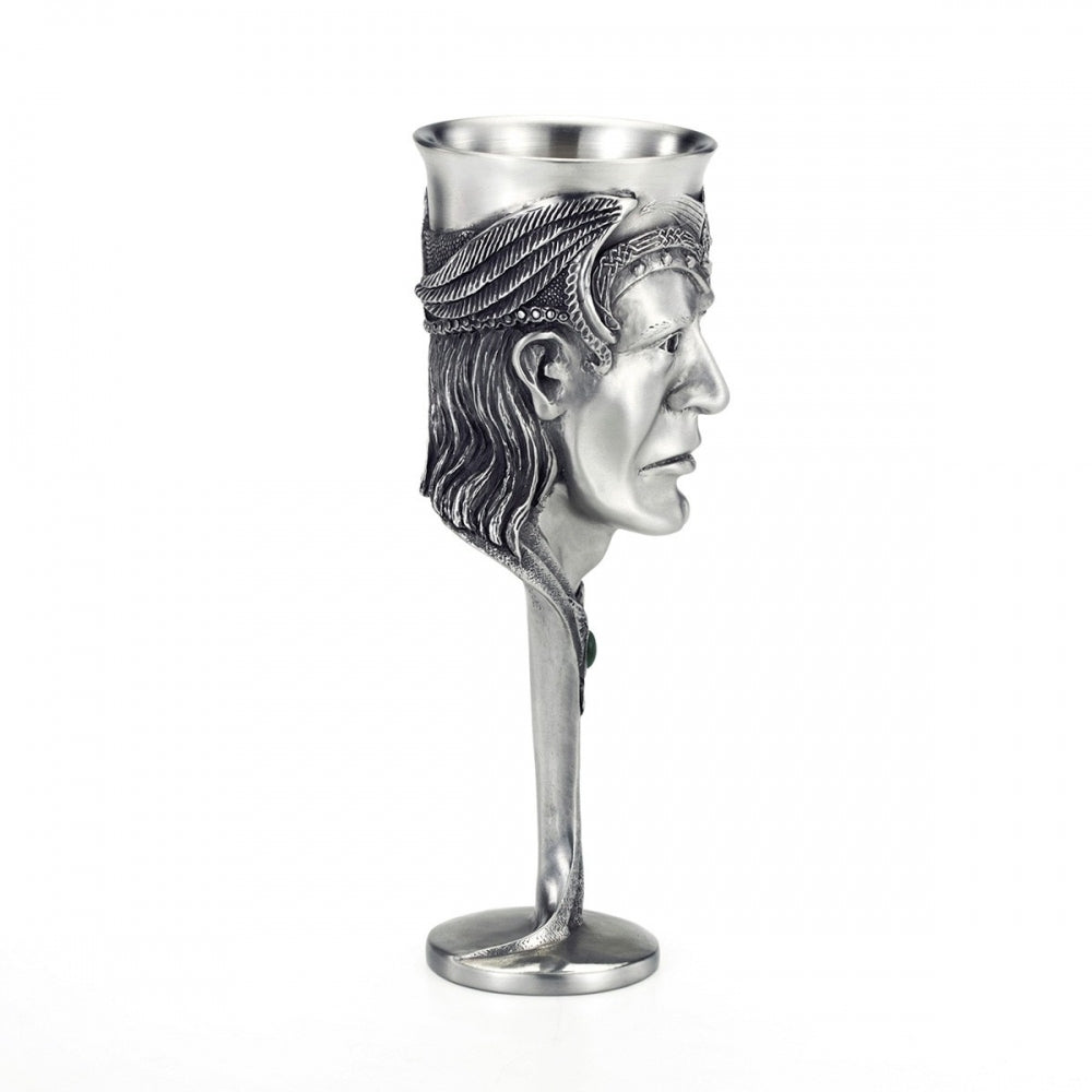 Lord Of The Rings By Royal Selangor 272580 Aragorn Heir Of Isildur Pewter Goblet - H S Johnson