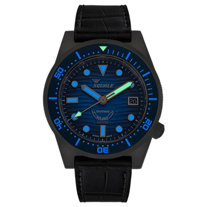 Squale MASTIBLBL.RAL Master Titanium Grand Bleu Watch