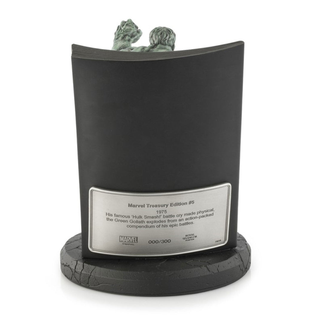 Marvel By Royal Selangor 0179018C04 Limited Edition Green Hulk Marvel Treasury Edition Figurine - H S Johnson