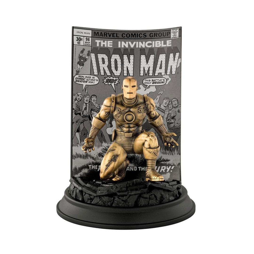 Marvel By Royal Selangor 0179019E Limited Edition Gilt The Invincible Iron Man Figurine - H S Johnson