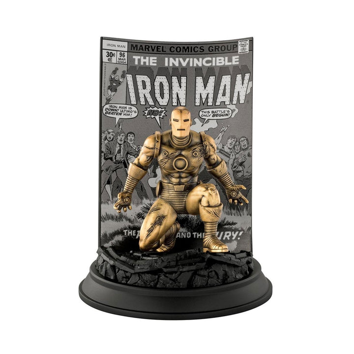 Marvel By Royal Selangor 0179019E Limited Edition Gilt The Invincible Iron Man Figurine - H S Johnson
