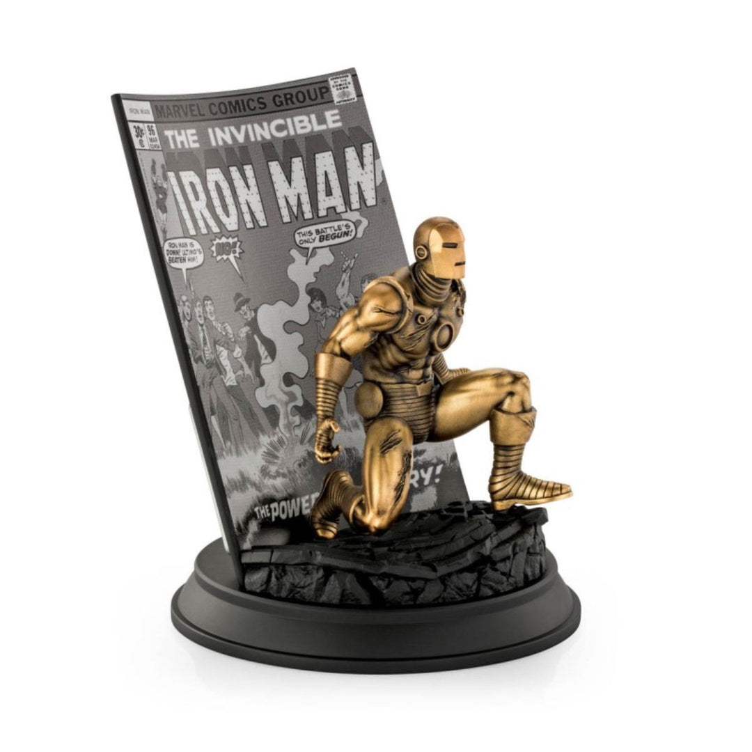 Marvel By Royal Selangor 0179019E Limited Edition Gilt The Invincible Iron Man Figurine - H S Johnson