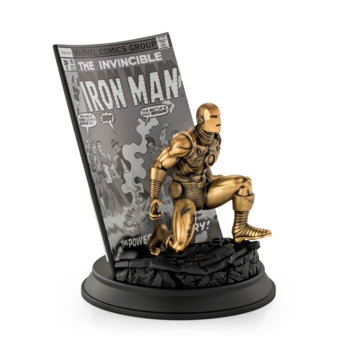 Marvel By Royal Selangor 0179019E Limited Edition Gilt The Invincible Iron Man Figurine - H S Johnson
