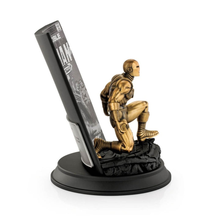 Marvel By Royal Selangor 0179019E Limited Edition Gilt The Invincible Iron Man Figurine - H S Johnson