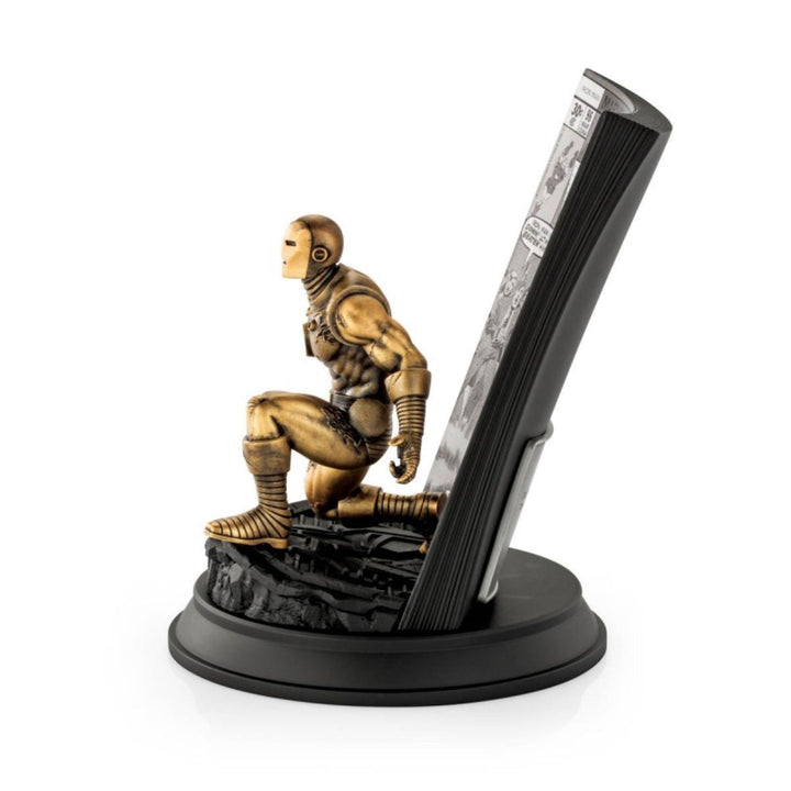 Marvel By Royal Selangor 0179019E Limited Edition Gilt The Invincible Iron Man Figurine - H S Johnson