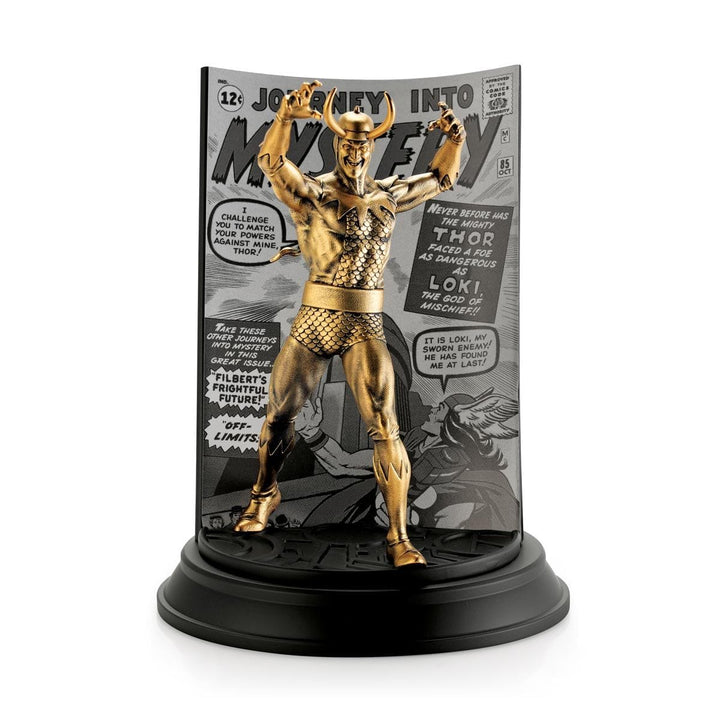 Marvel By Royal Selangor 0179044E Limited Edition Gilt Loki Journey into Mystery - H S Johnson