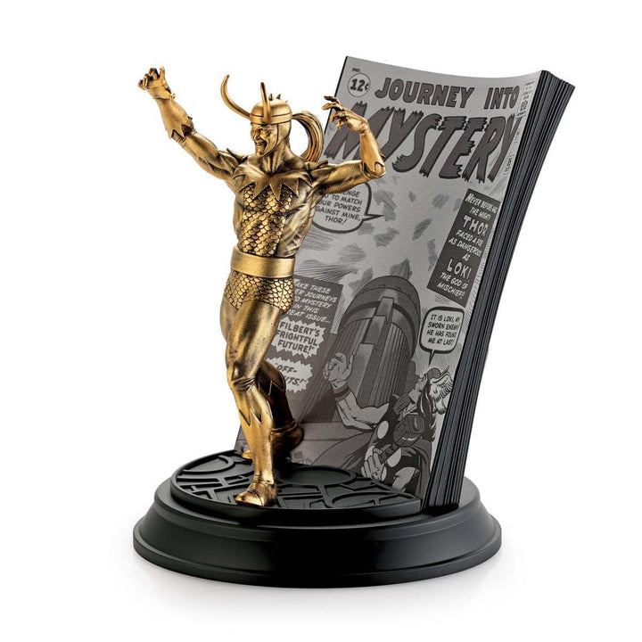 Marvel By Royal Selangor 0179044E Limited Edition Gilt Loki Journey into Mystery - H S Johnson