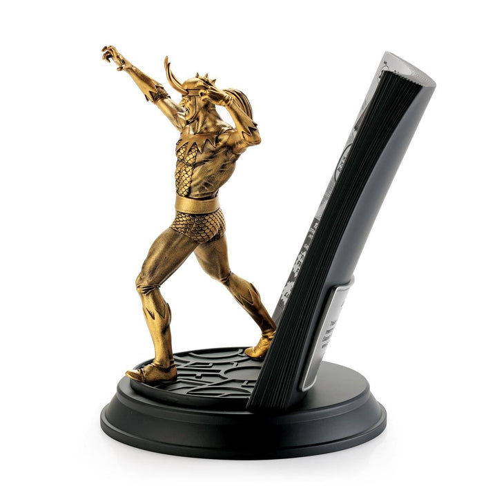 Marvel By Royal Selangor 0179044E Limited Edition Gilt Loki Journey into Mystery - H S Johnson