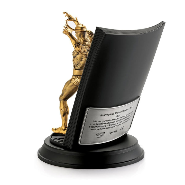Marvel By Royal Selangor 0179044E Limited Edition Gilt Loki Journey into Mystery - H S Johnson
