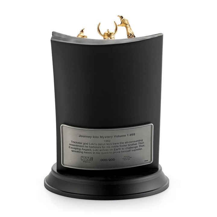 Marvel By Royal Selangor 0179044E Limited Edition Gilt Loki Journey into Mystery - H S Johnson