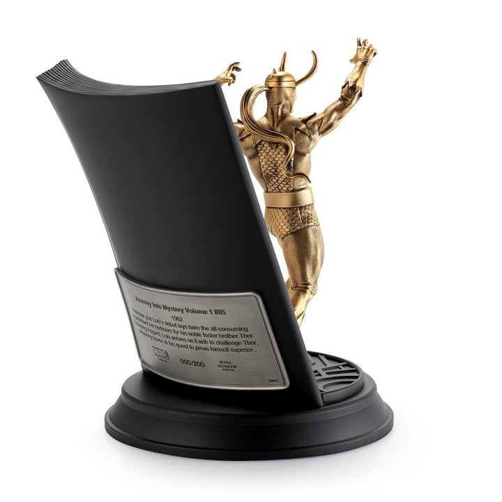 Marvel By Royal Selangor 0179044E Limited Edition Gilt Loki Journey into Mystery - H S Johnson