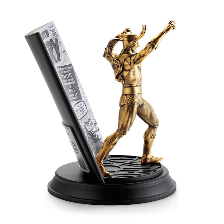 Marvel By Royal Selangor 0179044E Limited Edition Gilt Loki Journey into Mystery - H S Johnson