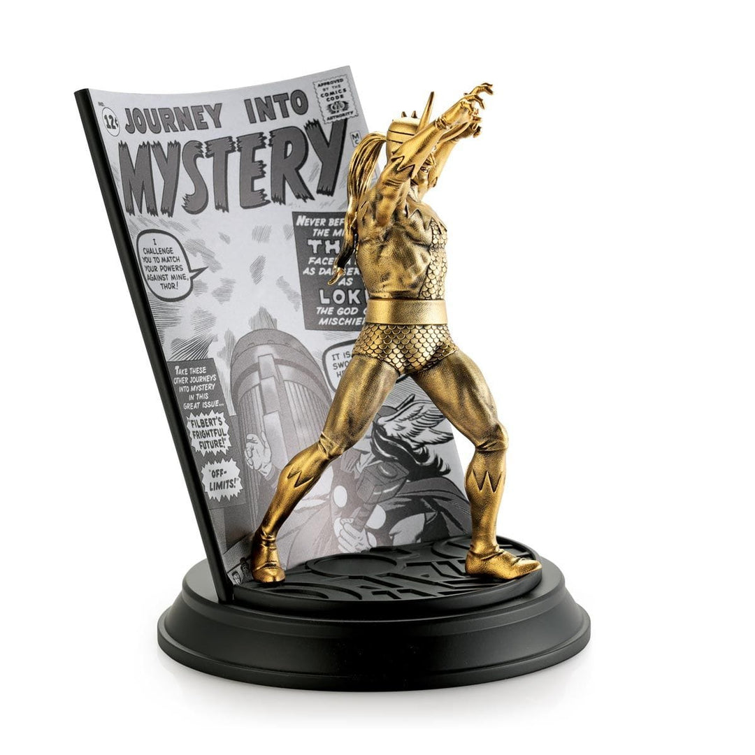 Marvel By Royal Selangor 0179044E Limited Edition Gilt Loki Journey into Mystery - H S Johnson