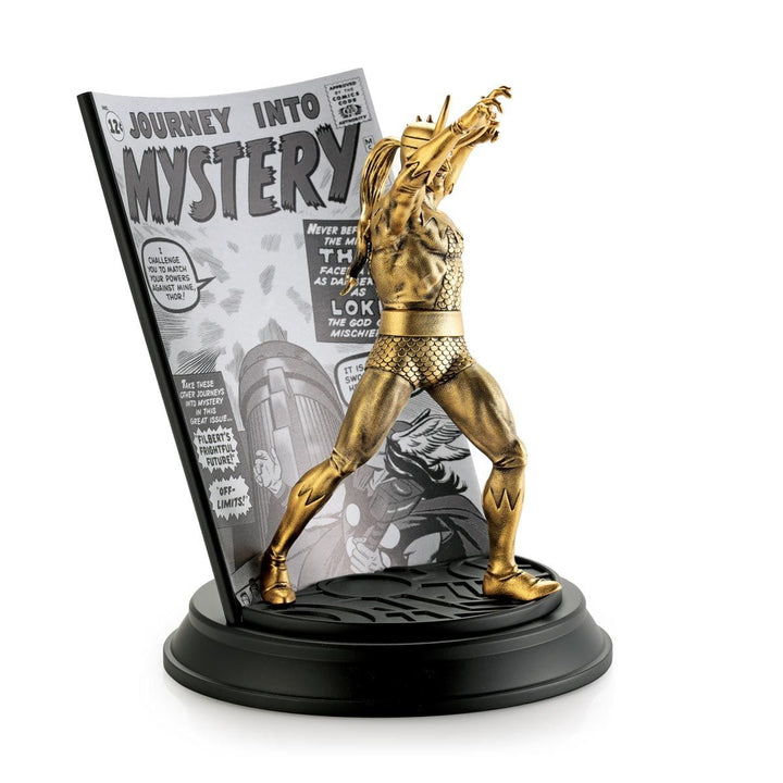 Marvel By Royal Selangor 0179044E Limited Edition Gilt Loki Journey into Mystery - H S Johnson