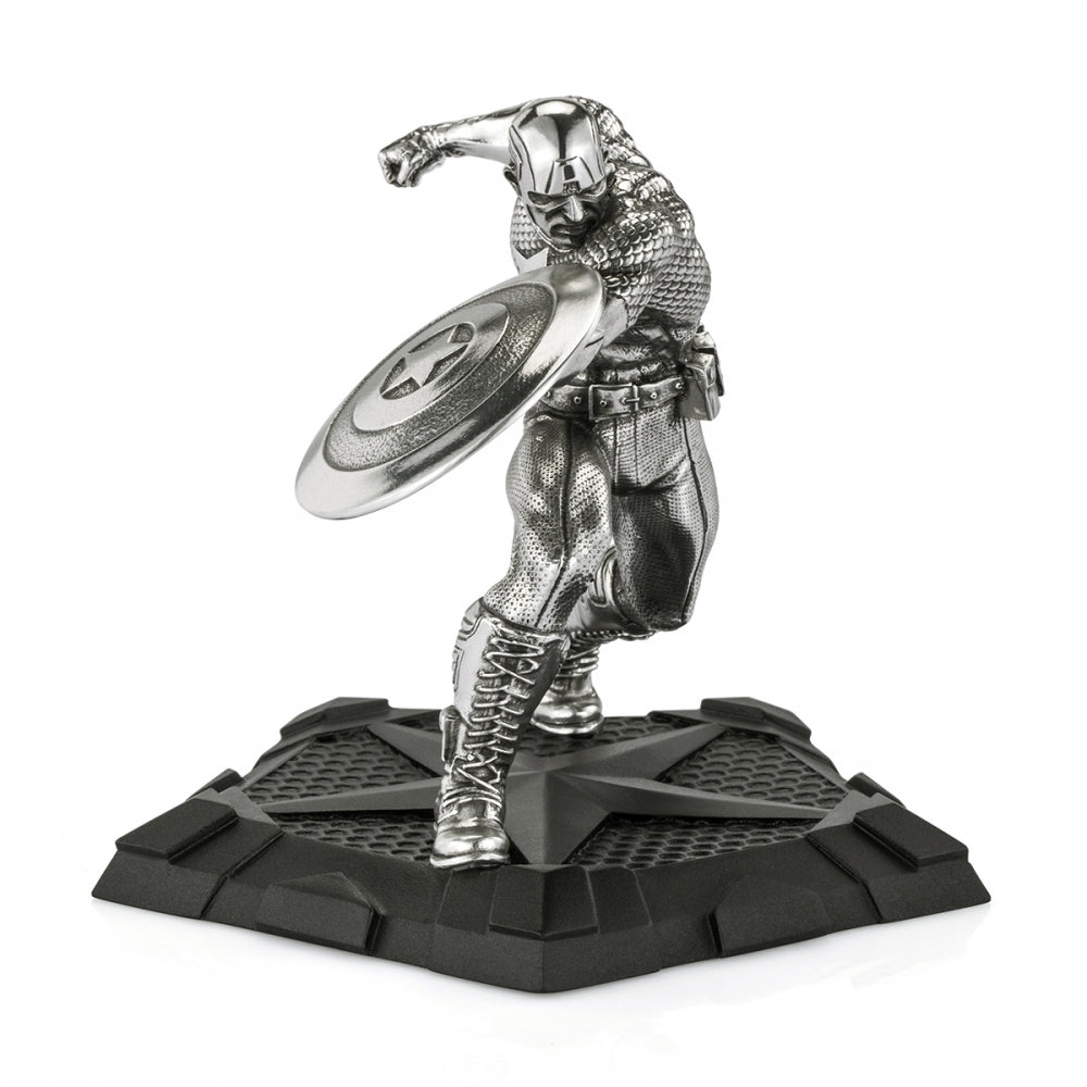 Marvel By Royal Selangor 017939R Captain America First Avenger Figurine - H S Johnson